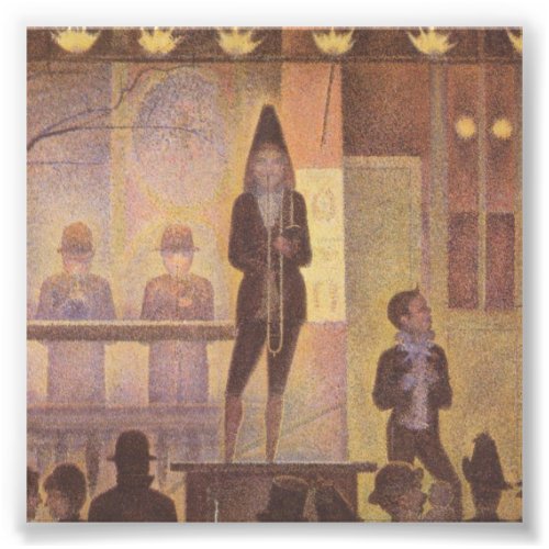 Circus Sideshow by Georges Seurat Photo Print