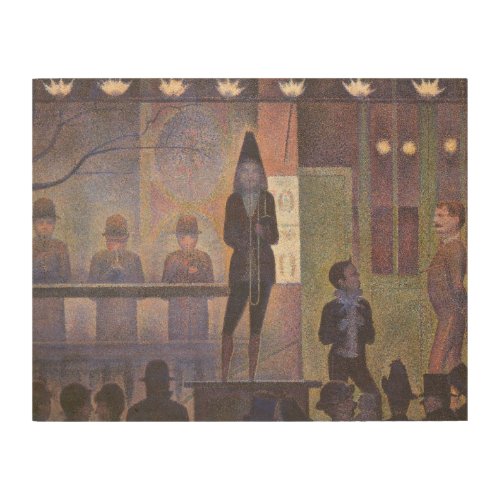 Circus Sideshow by Georges Seurat Vintage Art