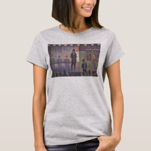 Circus Sideshow by Georges Seurat, Vintage Art T-Shirt