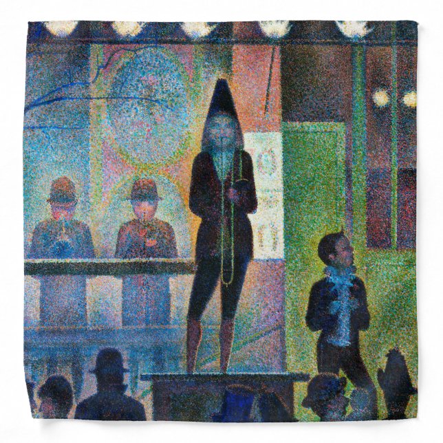 Circus Sideshow, Seurat Bandana (Front)