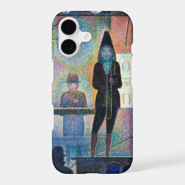 Circus Sideshow, Seurat Case-Mate iPhone Case (Back)