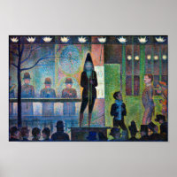 Circus Sideshow, Seurat