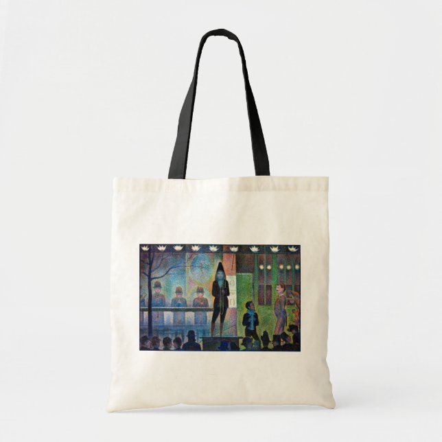 Circus Sideshow, Seurat Tote Bag (Front)