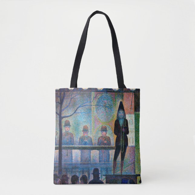 Circus Sideshow, Seurat Tote Bag (Front)