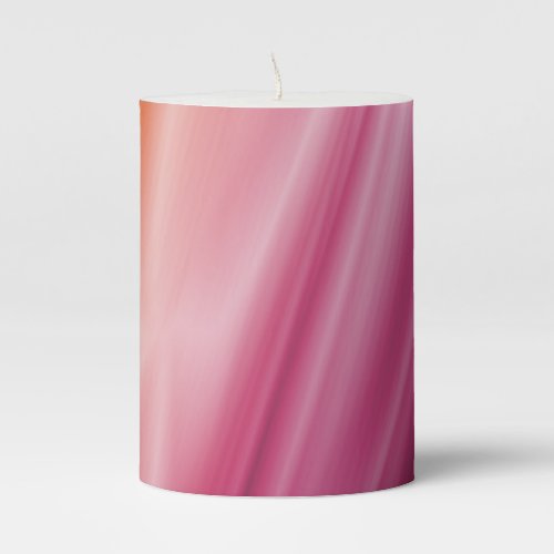 Circus Silk Pillar Candle