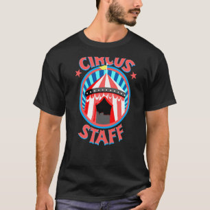 Circus Staff Carnival Birthday Party Costume T-Shirt