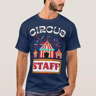 Circus Staff Vintage Themed Party Artist T-Shirt
