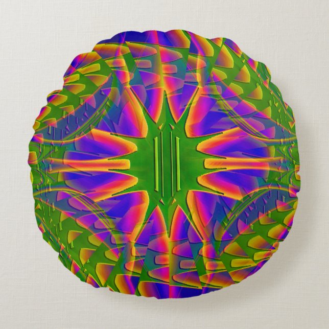 Circus Star....... Round Pillow (Front)
