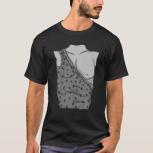 Circus Strongman Costume Halloween Caveman Easy Fo T-Shirt