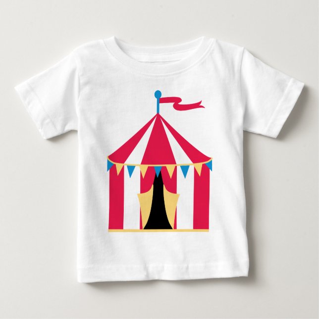 Circus Tent Baby T-Shirt (Front)