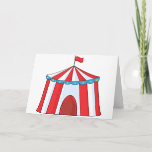 Circus Tent Greeting Cards