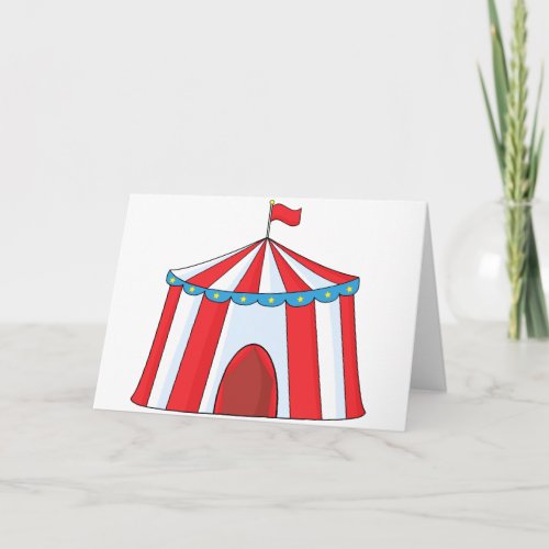 Circus Tent Greeting Cards