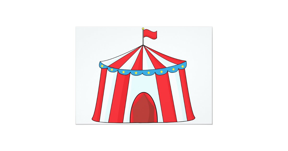Circus Tent Invitations | Zazzle.com