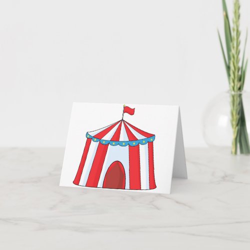 Circus Tent Note Cards
