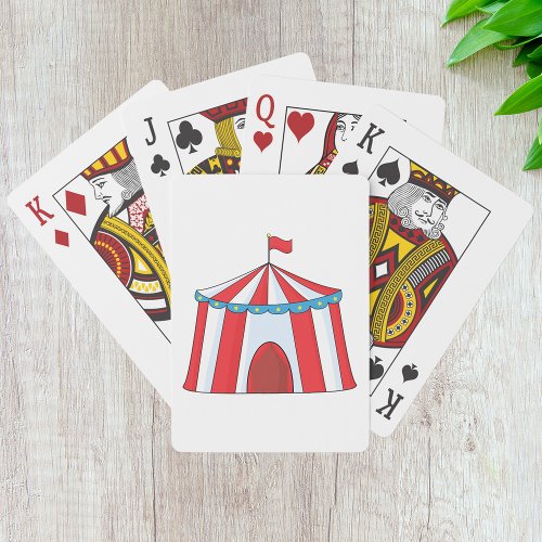 Circus Tent Playing Cards