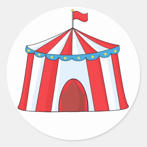 Circus Tent Stickers