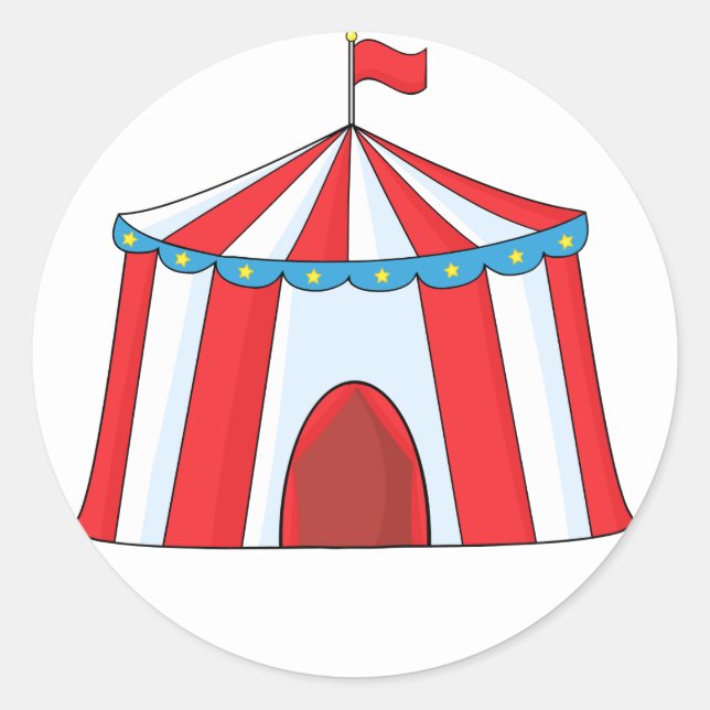 Circus Tent Stickers (Front)