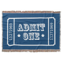 Circus Theatre Movie Ticket Admit One
