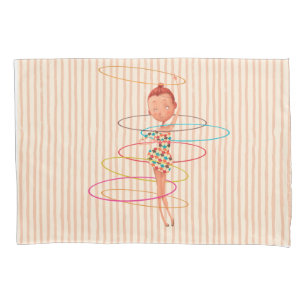 Circus Theme Bedroom Nursery Decor Kids Pillow Case