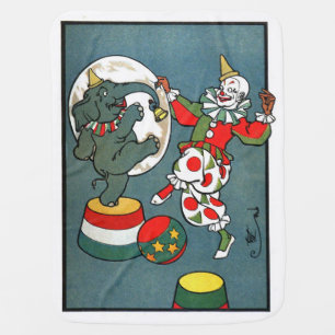 Circus Themed Baby Blanket