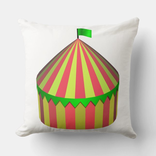 Circus Throw Pillow (Front)