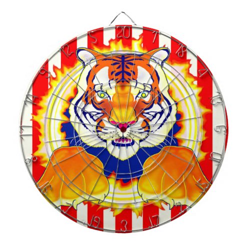 Circus Tiger dartboard game