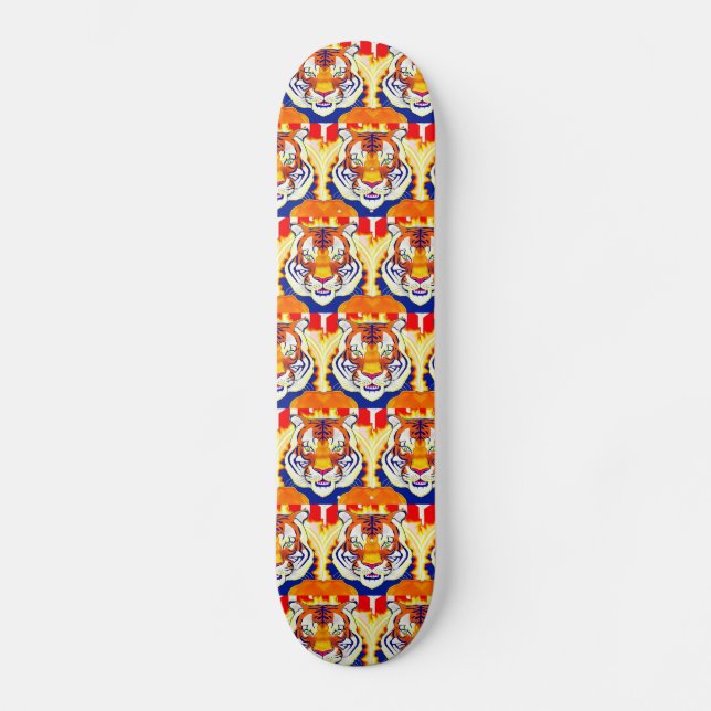 Circus Tiger skateboard Deck (Front)