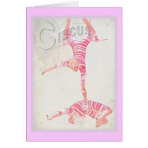 Circus Trapeze Cards