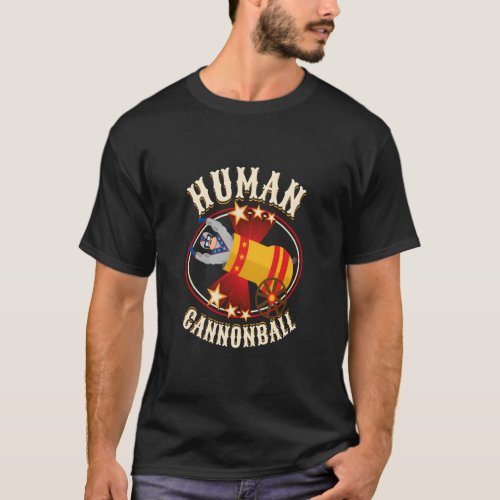 CircusHu Cannonball Hu Cannonball  T_Shirt