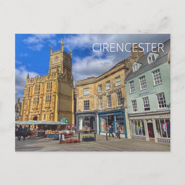 Cirencester Postcard (Front)