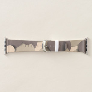 Cirlce Design Neutrals Apple Watch Band