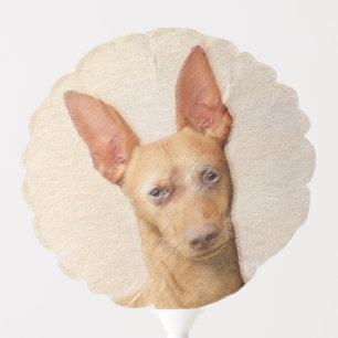 Cirneco dell’Etna Painting - Cute Original Dog Art Balloon