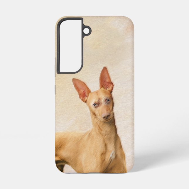 Cirneco dell’Etna Painting - Cute Original Dog Art Samsung Galaxy Case (Back)