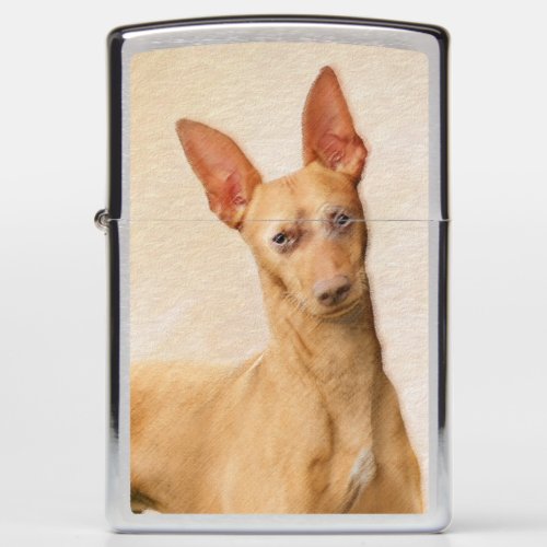 Cirneco dellEtna Painting _ Cute Original Dog Art Zippo Lighter