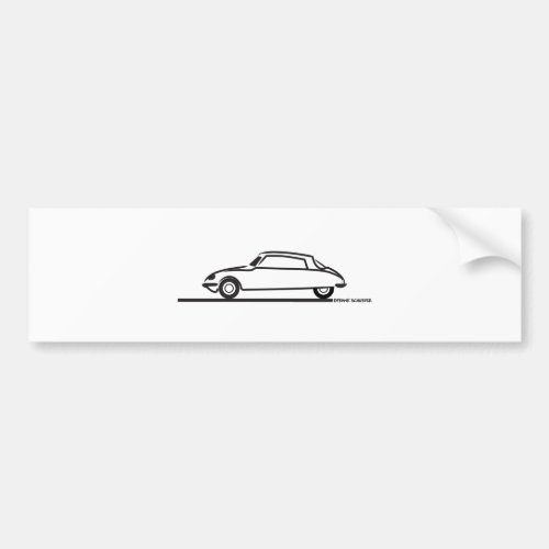 Ciroen DS 21 Pallas Bumper Sticker