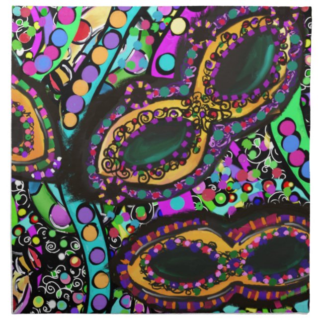 Cirque du Art Napkin (Front)