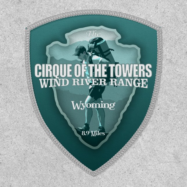 Cirque of the Towers (arrowhead T)  Patch (Front)