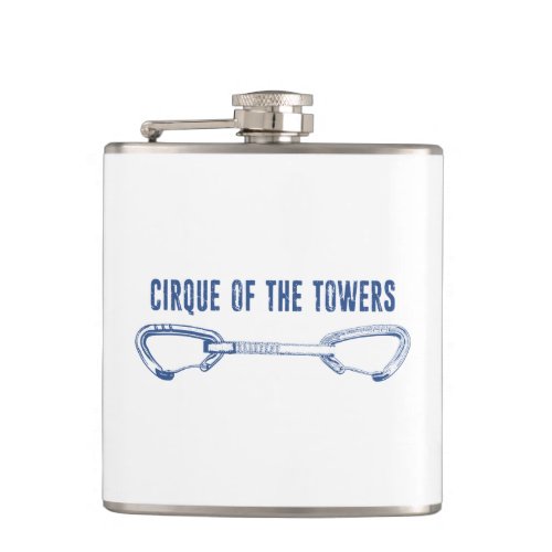 Cirque Of The Towers Climbing Quickdraw Flask