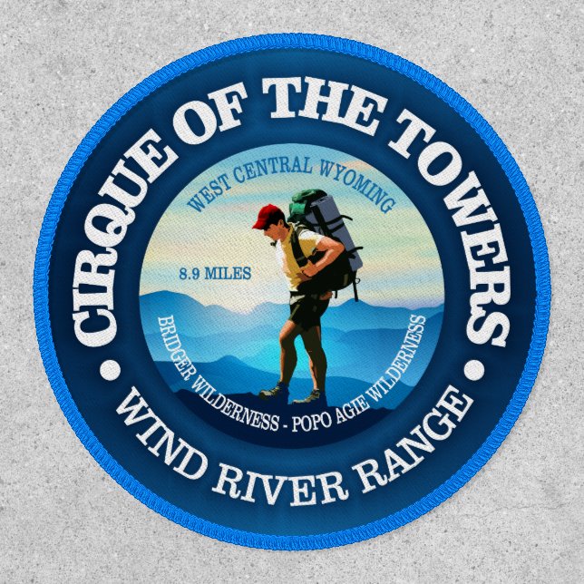 Cirque of the Towers (Hiker C)  Patch (Front)