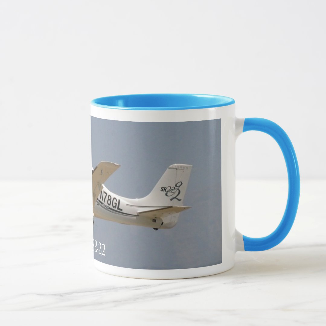 Cirrus SR22 - 2, Cirrus SR-22 Mug | Zazzle