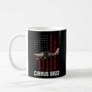 Cirrus Sr22 Aircraft Coffee Mug