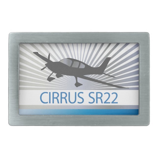 Cirrus SR22 Belt Buckle (Front)