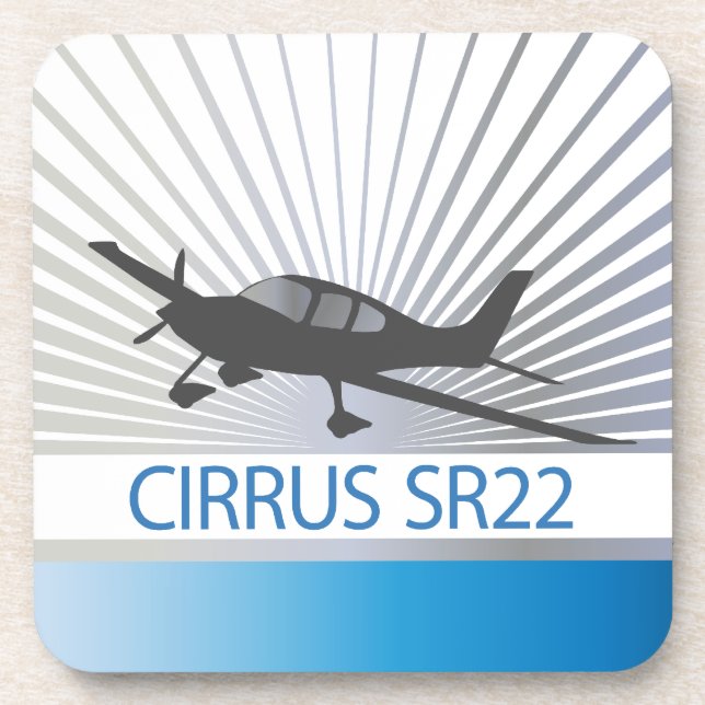 Cirrus SR22 Coaster (Front)
