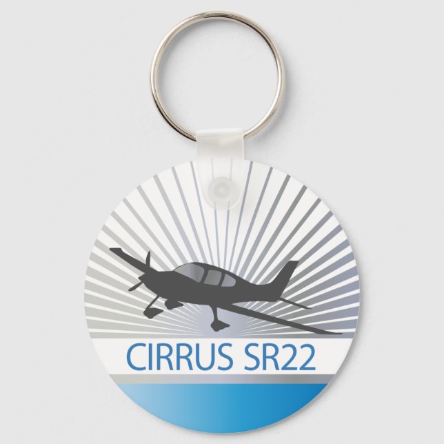 Cirrus SR22 Keychain (Front)