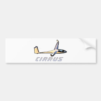 Cirrus Standard Glider Bumper Sticker