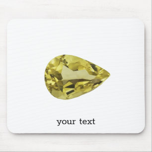 Cirtine Yellow Mouse Pad