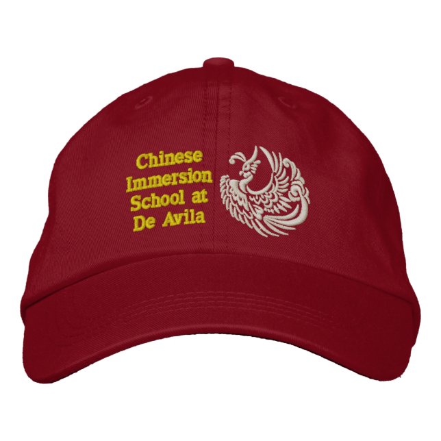 CIS Adult Baseball Cap - Red (Front)