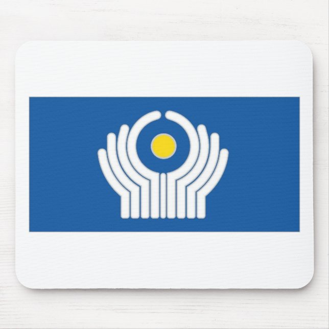 CIS Commonwealth of Independent States Flag Mouse Pad (Front)