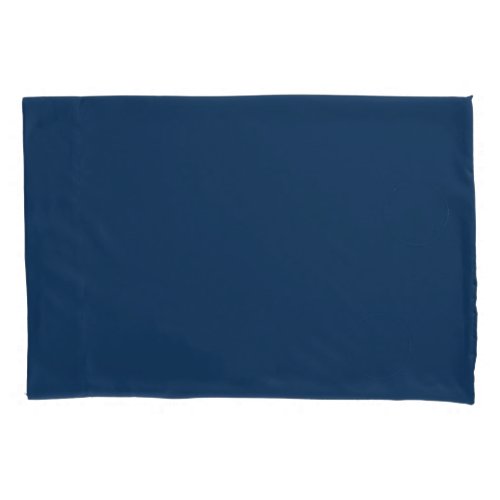 Cisco Dark Blue Single Pillowcase Standard Size Pillow Case