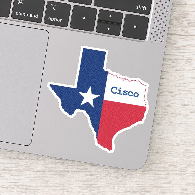 Cisco Texas  Sticker (Detail)